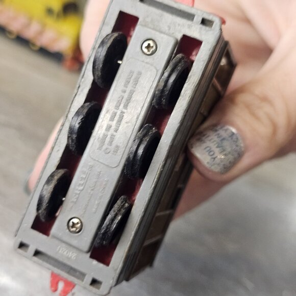 VTG 90s Thomas & Friends ERTL Pull‎ Along Trains Diesel 10 Donald Toby Diecast - Picture 8 of 11